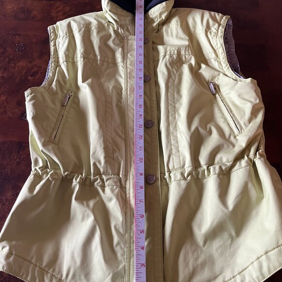 Vintage/Retro Very Warm Women's Marker Vest Size 8 Lime Green - Picture 7 of 9